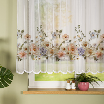 Firanki gotowe żakardowe 2