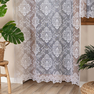 Firanki gotowe żakardowe 2