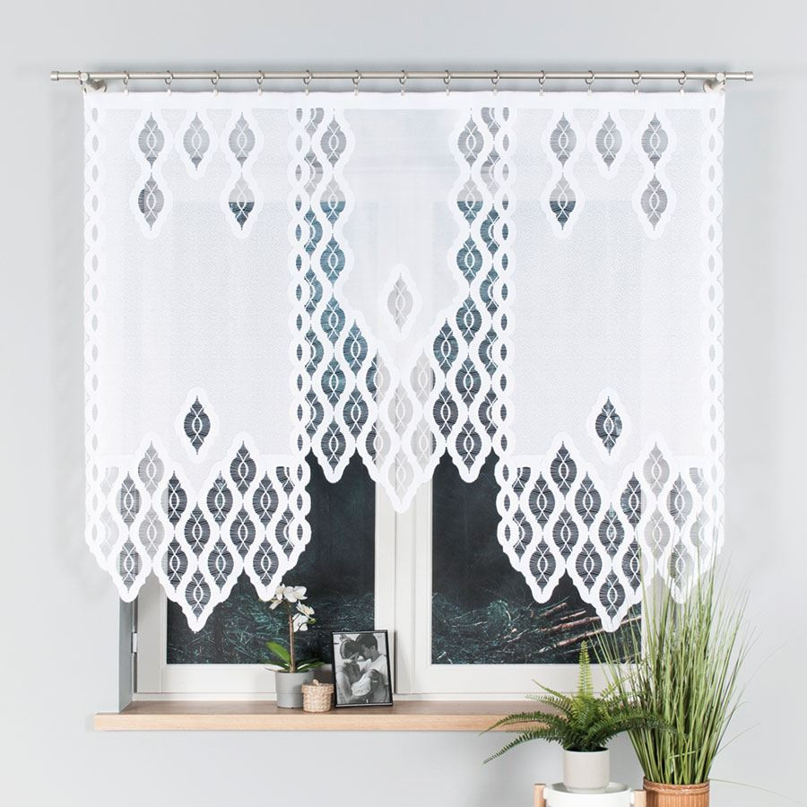 OTTO Panel żakardowy gotowy, szerokość 160 x wysokość 140cm, kolor 001 biały