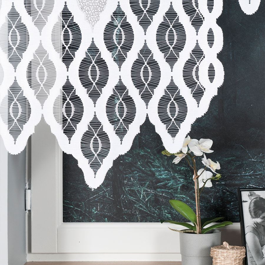 OTTO Panel żakardowy gotowy, szerokość 160 x wysokość 140cm, kolor 001 biały