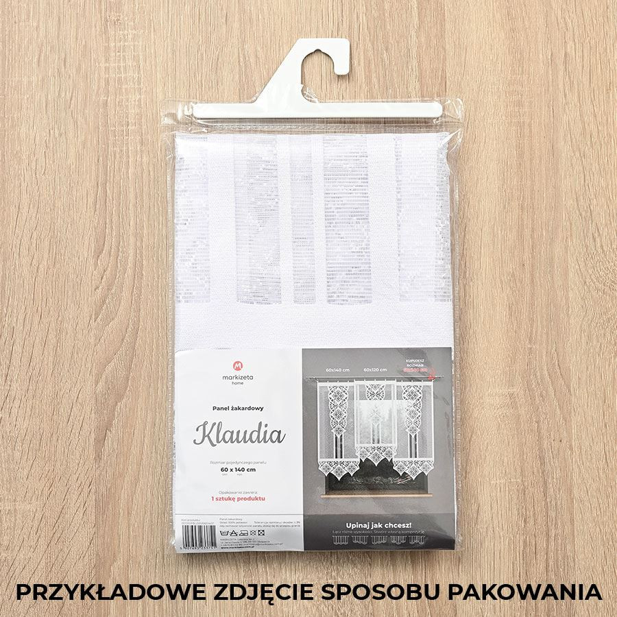 OTTO Panel żakardowy gotowy, szerokość 160 x wysokość 140cm, kolor 001 biały