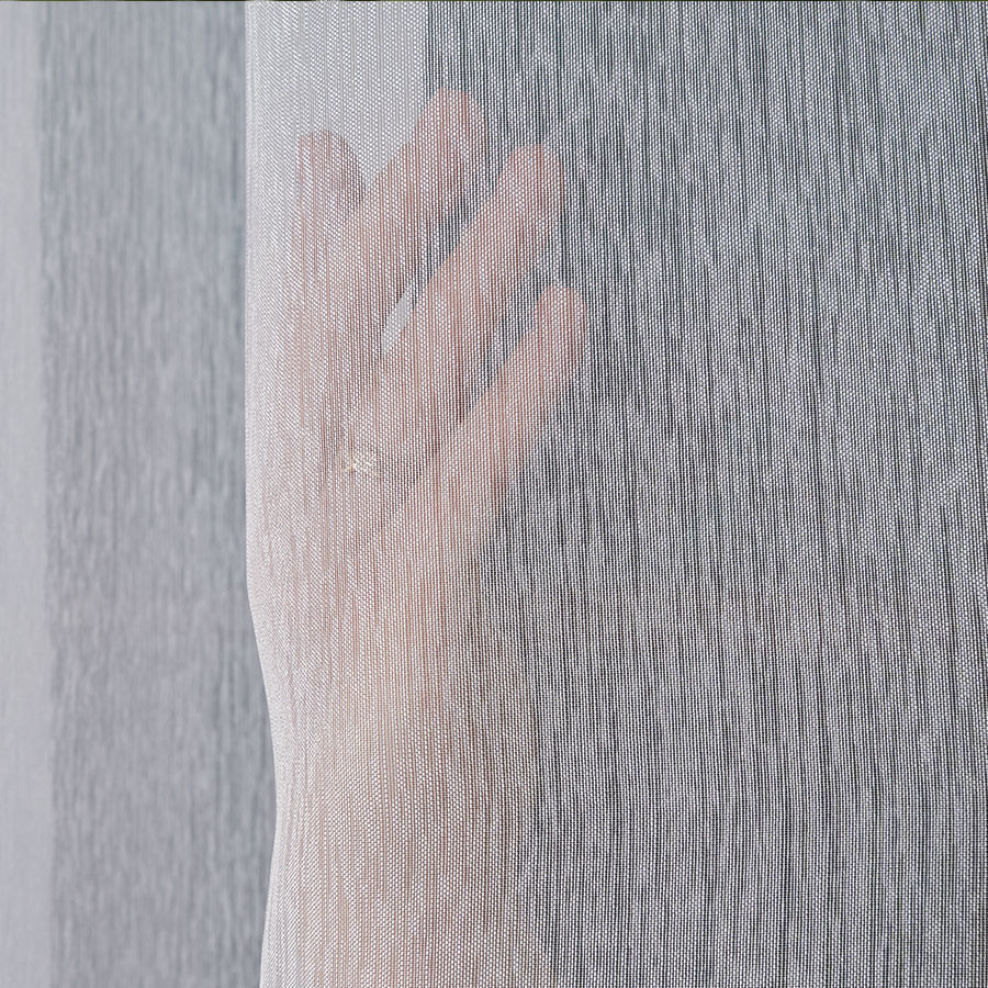 Firana gotowa na taśmie, 140x250 cm, kolor 001 biały