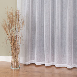 Firana gotowa na taśmie, 300x250 cm, kolor 001 biały