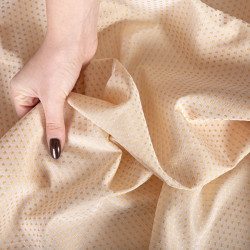 ARINA Zasłona gotowa na taśmie, szerokość 145 x wysokość 245cm, kolor 005 odcień jasny brzoskwiniowy