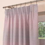 ARINA Zasłona gotowa na taśmie, szerokość 145 x wysokość 245cm, kolor 008 szaroróżowy