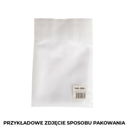 ETAMINA Firana gotowa na taśmie, szerokość 140 x wysokość 230cm, kolor 001 biały