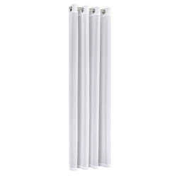 ETAMINA Firana gotowa na srebrnych przelotkach, szerokość 140 x wysokość 230cm, kolor 001 biały