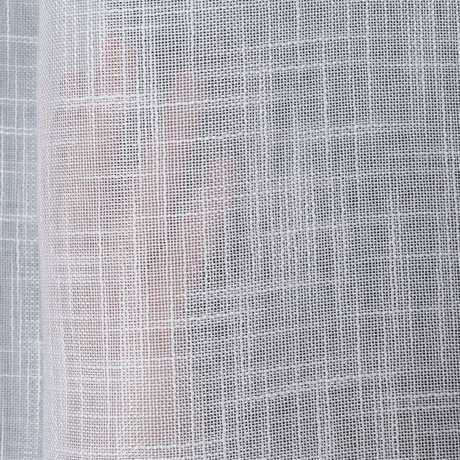 Firana gotowa na przelotkach, 300x250 cm, kolor 001 biały