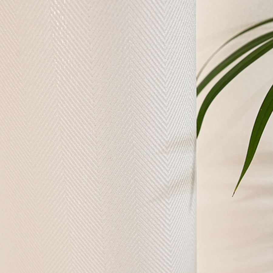 JODEŁKA Zasłona gotowa na taśmie, szerokość 140cm x wysokość 250cm, kolor 007 kremowy