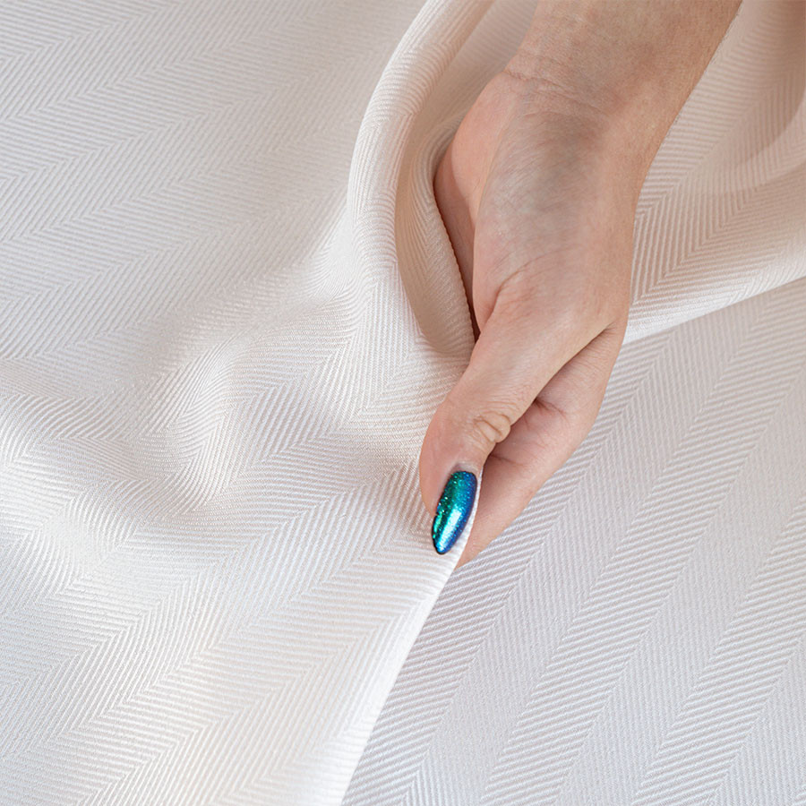 JODEŁKA Zasłona gotowa na taśmie, szerokość 140cm x wysokość 250cm, kolor 007 kremowy