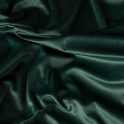 VELVI Zasłona gotowa na taśmie, szerokość 140 x wysokość 260cm, kolor 012 szmaragdowy zielony