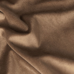 VELVI Zasłona gotowa na taśmie, szerokość 140 x wysokość 240cm, kolor 002 brązowy