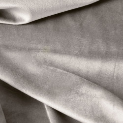 VELVI Zasłona gotowa na taśmie, szerokość 140 x wysokość 250cm, kolor 005 jasny szary