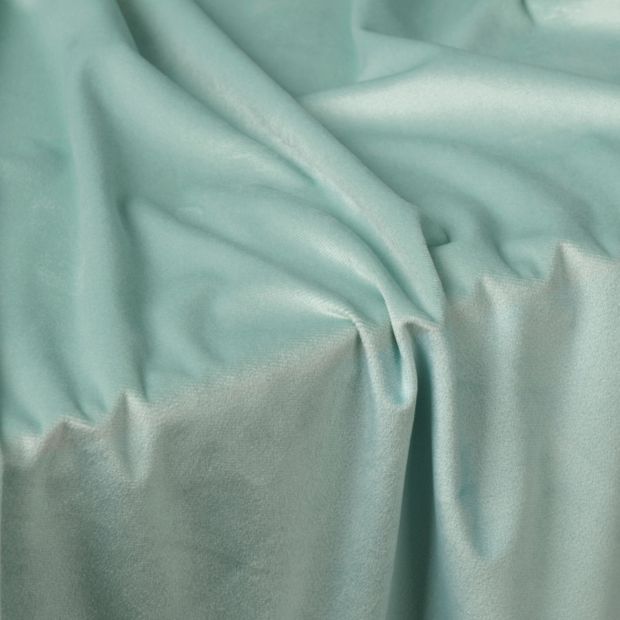 VELVI Zasłona gotowa na taśmie, szerokość 140 x wysokość 240cm, kolor 007 miętowy