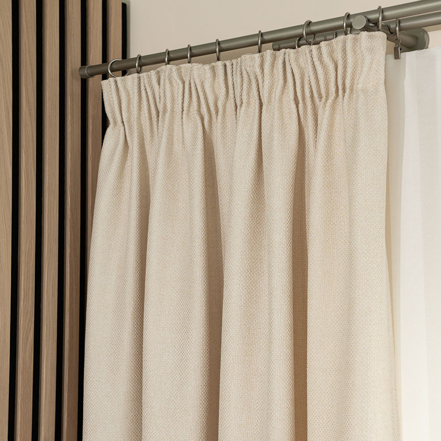 MOLLY Zasłona gotowa na taśmie, szerokość 140cm x wysokość 250cm, kolor 804 kremowy