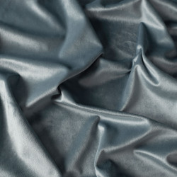 VELVI Zasłona gotowa na taśmie, szerokość 140 x wysokość 240cm, kolor 063 niebieski