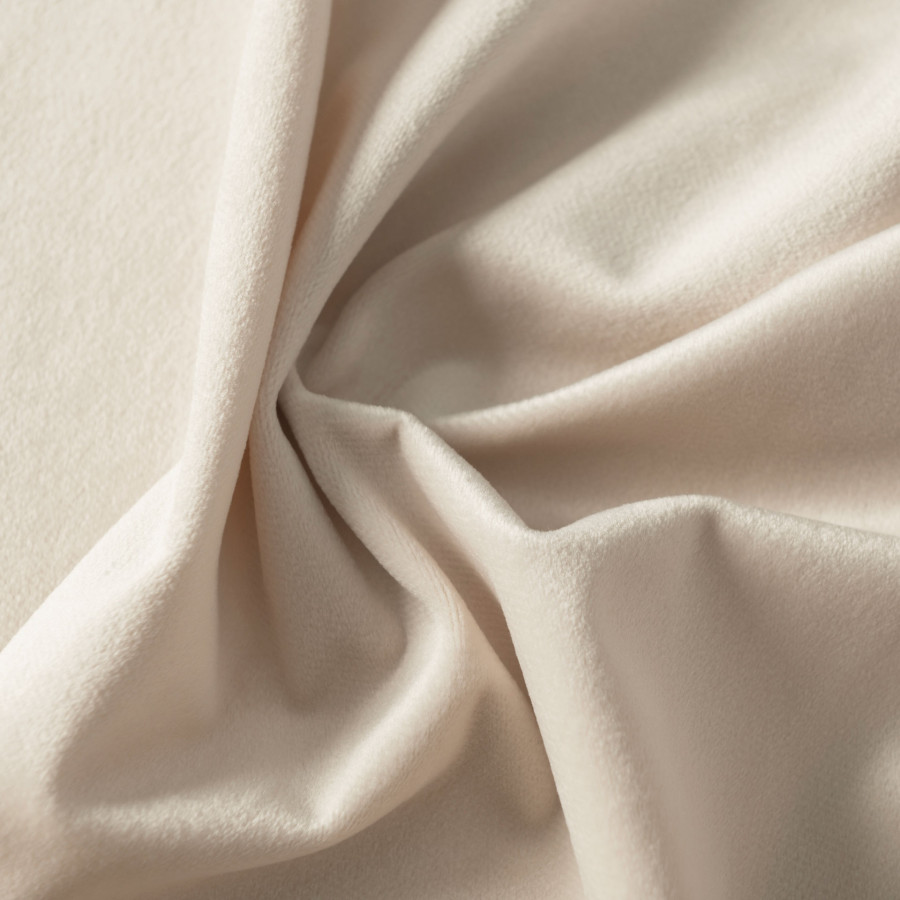 VELVI Zasłona gotowa na taśmie, szerokość 140 x wysokość 230cm, kolor 016 kremowy