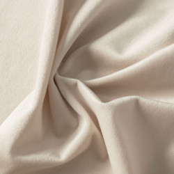 VELVI Zasłona gotowa na taśmie, szerokość 140 x wysokość 230cm, kolor 016 kremowy