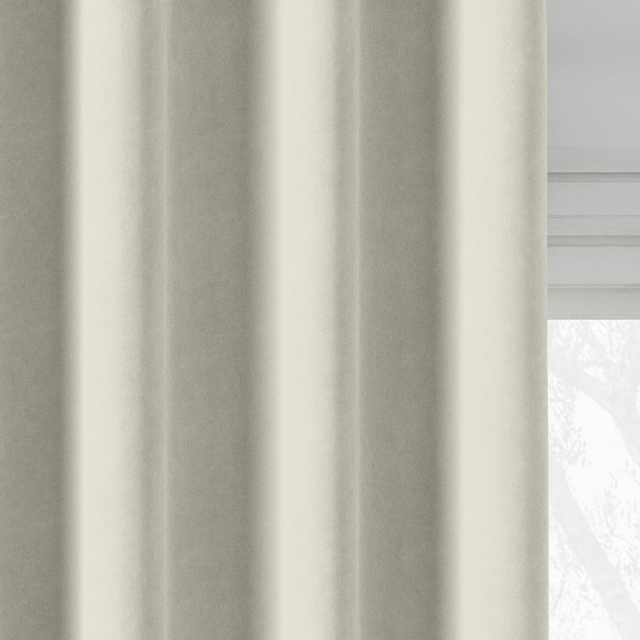 MILAS Zasłona gotowa na taśmie, szerokość 140 x wysokość 260cm, kolor 001 ecru