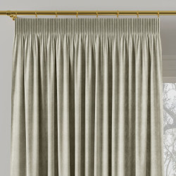 MILAS Zasłona gotowa na taśmie, szerokość 140 x wysokość 260cm, kolor 002 ciemny kremowy