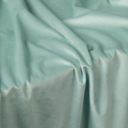 VELVI Zasłona gotowa na taśmie, szerokość 140 x wysokość 250cm, kolor 007 miętowy