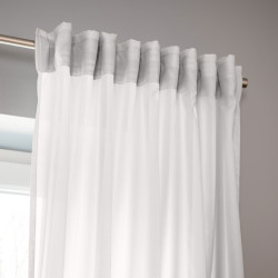 Zasłona gotowa, szerokość 145 x wysokość 300cm, kolor 002 jasny szary