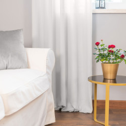 Zasłona gotowa, szerokość 145 x wysokość 300cm, kolor 002 jasny szary