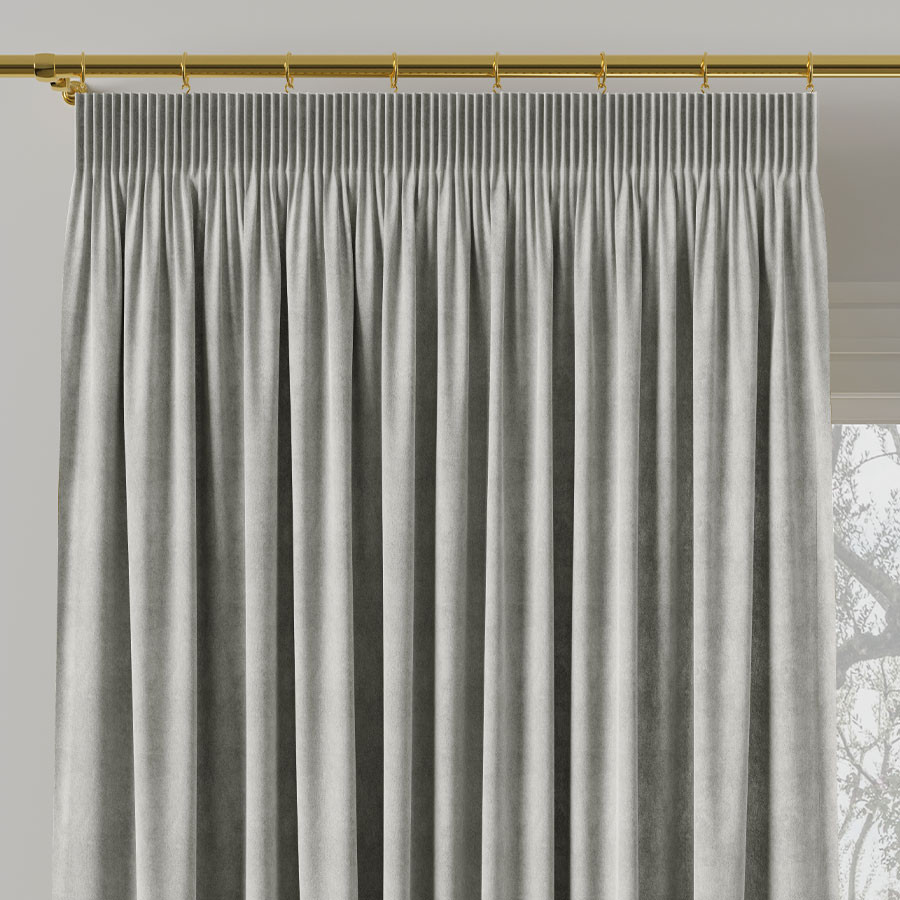 MILAS Zasłona gotowa na taśmie, szerokość 140 x wysokość 260cm, kolor 794 beżowo szary