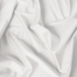 VELVI Zasłona gotowa na przelotkach, szerokość 140 x wysokość 230cm, kolor 101 biały