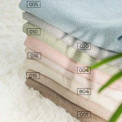 MOLLY Zasłona gotowa na przelotkach, szerokość 140cm x wysokość 250cm, kolor 004 pudrowy róż