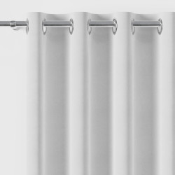 MILAS Zasłona gotowa na przelotkach, szerokość 140 x wysokość 260cm, kolor 050 biały