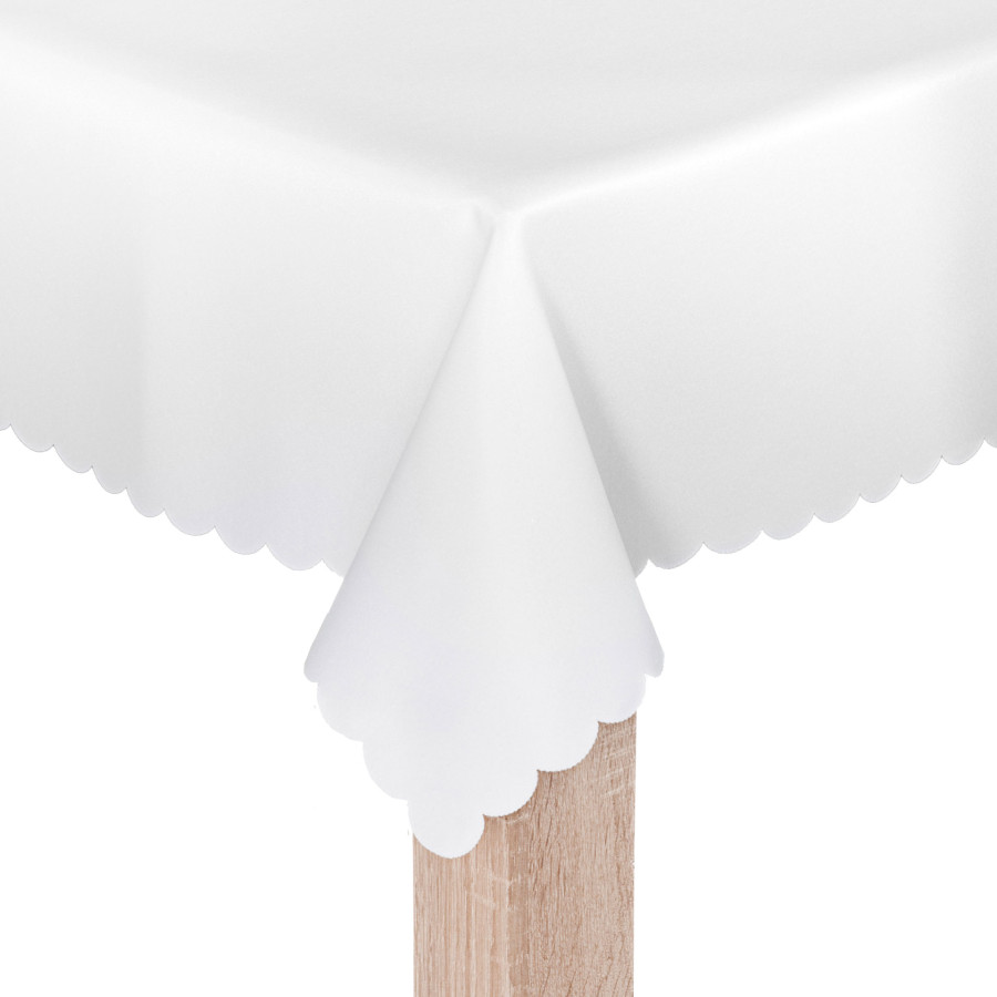 LARA Obrus wodoodporny, 140x350cm, kolor 001 biały