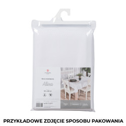 PELA Obrus wodoodporny, fi 130 kolor 001 biały