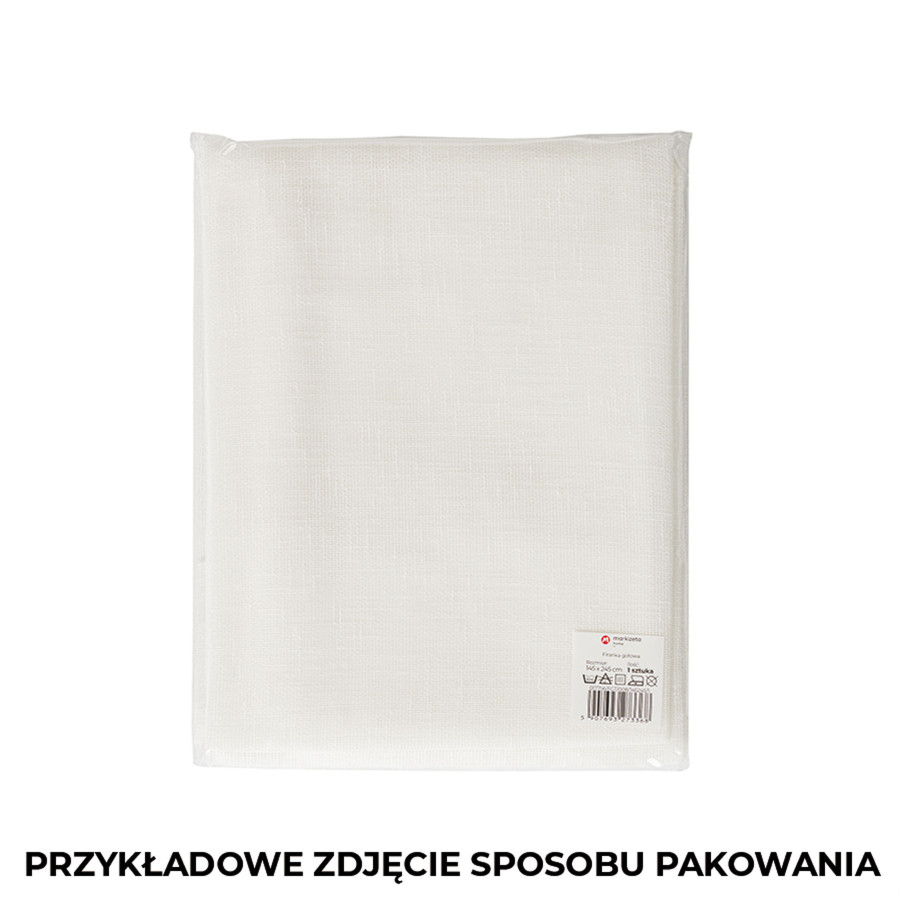 SUMMER Serweta z haftem, szerokość 85cm x wysokość 85cm, kolor 001 biały