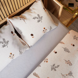 DUSORIA Komplet pościeli z bawełny satynowej 220x200cm