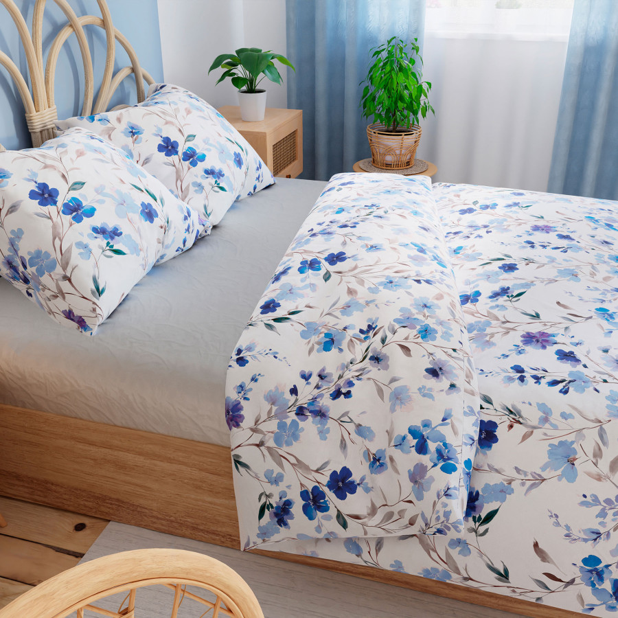 FLORISSE Komplet pościeli z bawełny satynowej 220x200cm