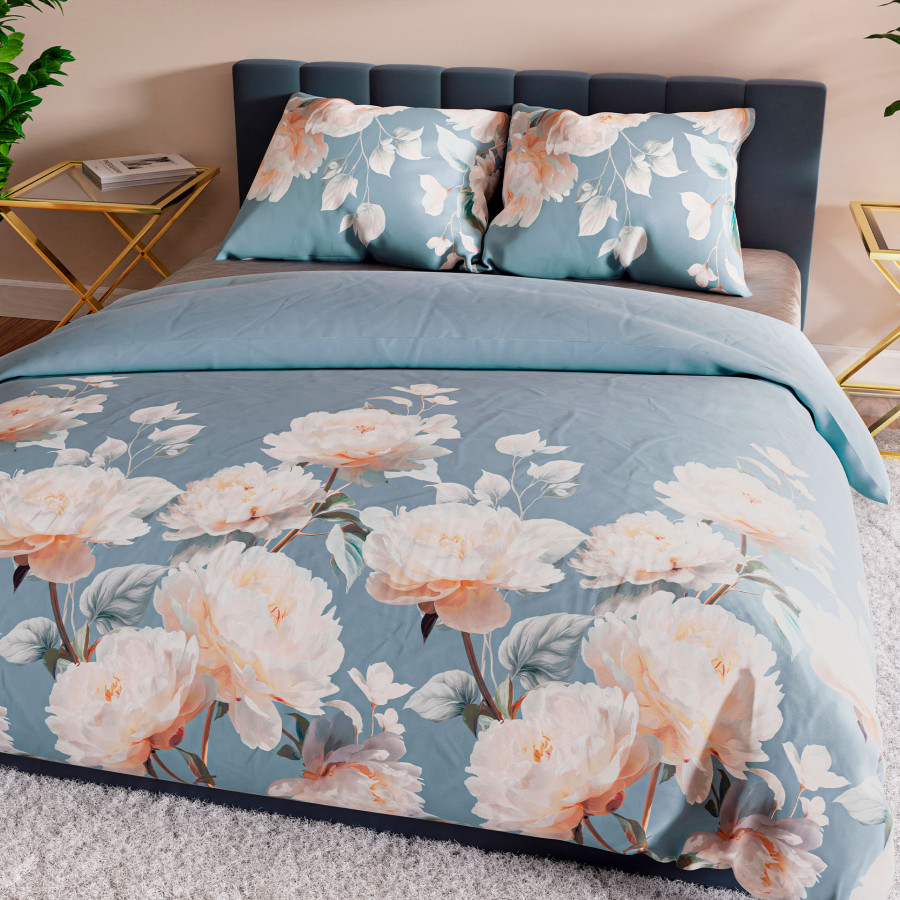 MELLORIA Komplet pościeli z bawełny satynowej 220x200cm