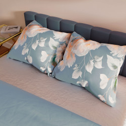 MELLORIA Komplet pościeli z bawełny satynowej 220x200cm