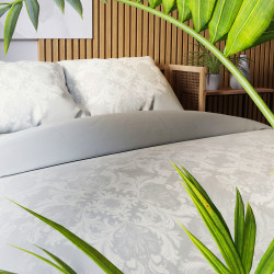 VELMORA Komplet pościeli z bawełny satynowej 160x200cm