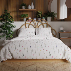 INGRID Komplet pościeli z bawełny satynowej 160x200cm