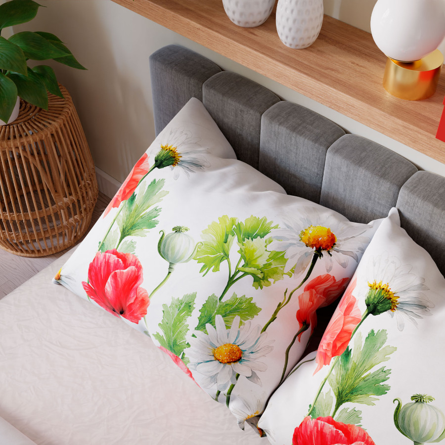 PAPAVER Komplet pościeli z bawełny satynowej 160x200cm