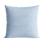 MILAS poszewka welwetowa błękitna gładka 40x40 cm