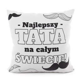 NAJLEPSZY TATA Poszewka dekoracyjna VELVET, 40x40cm, kolor 001 