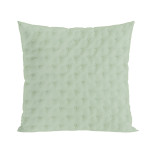 NULES poszewka welwetowa zielona gładka 70x80 cm