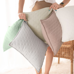 NULES Poszewka dekoracyjna, 70x80cm, kolor 011 ecru