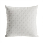 NULES poszewka welwetowa jasny szary 70x80 cm