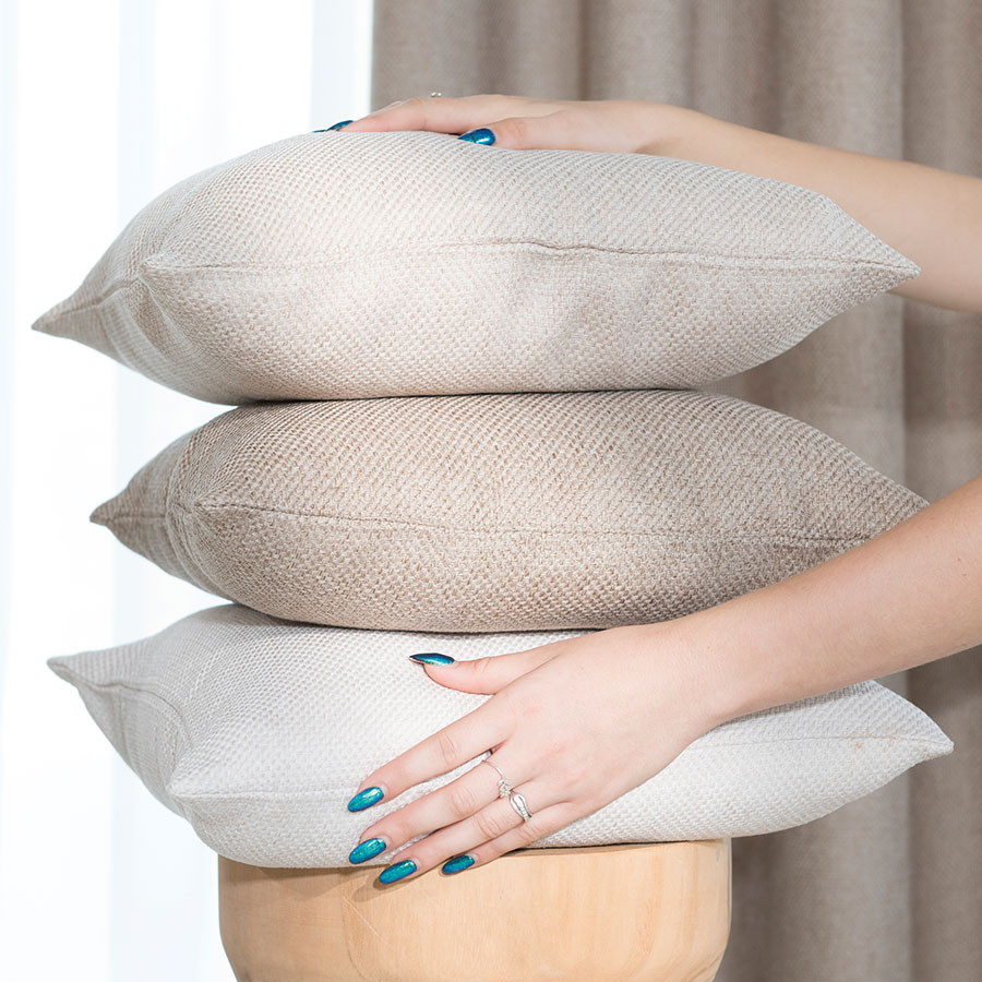 MOLLY Poszewka dekoracyjna, 40x40cm, kolor 016 ciepły beżowy