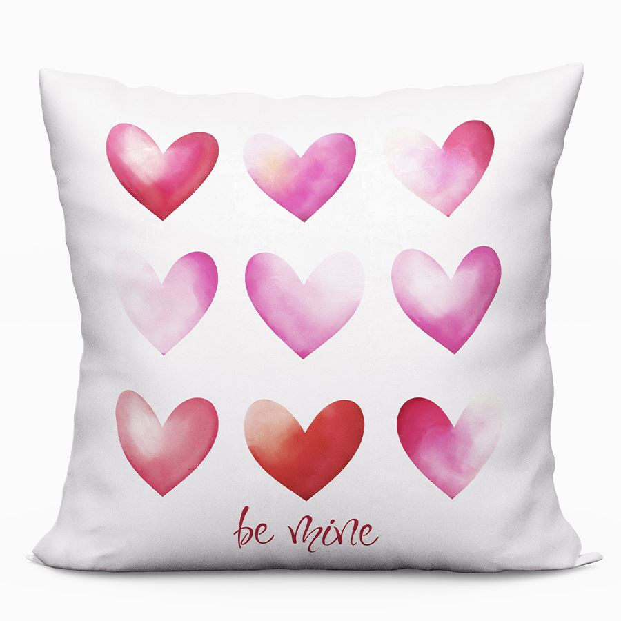 BE MINE Poszewka dekoracyjna VELVET, 40x40cm, kolor 001 biały