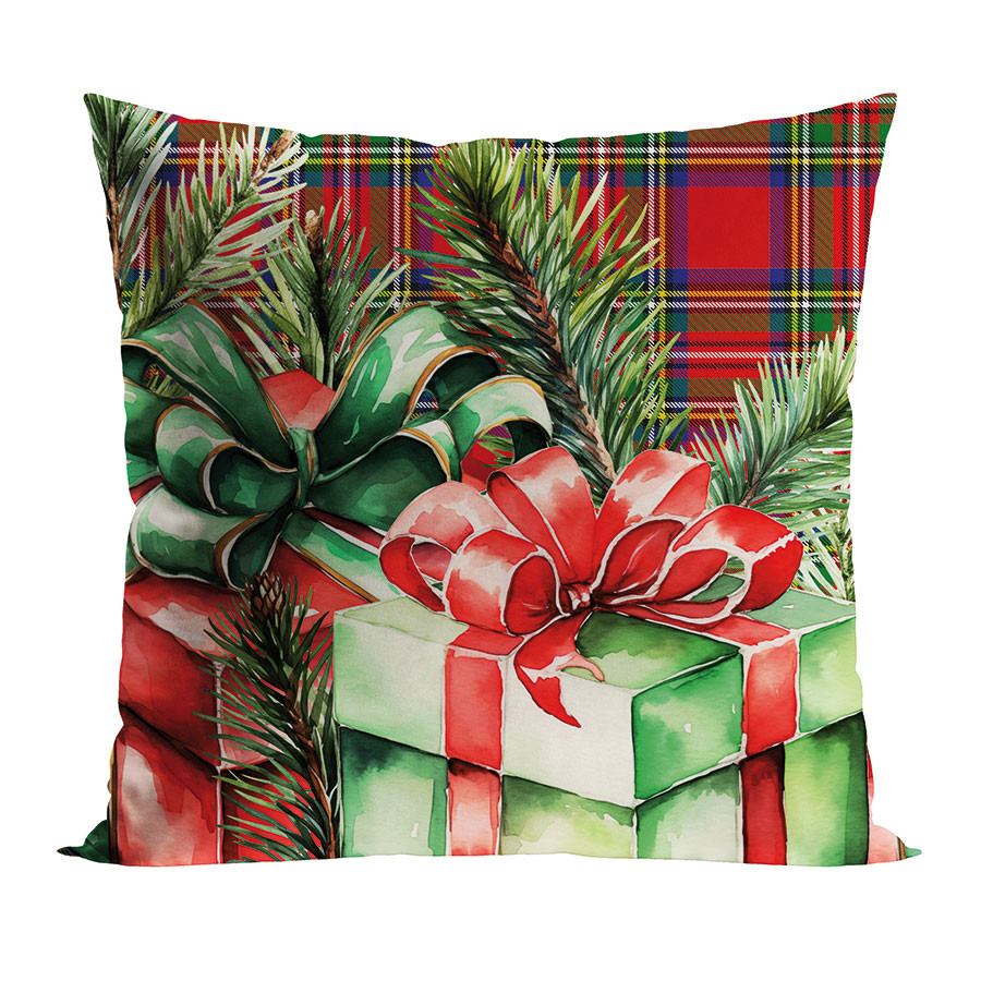 PREZENTY Poszewka dekoracyjna VELVET, 40x40cm, kolor 003 czerwony (do wyczerpania zapasu)