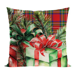 PREZENTY Poszewka dekoracyjna VELVET, 40x40cm, kolor 003 czerwony (do wyczerpania zapasu)